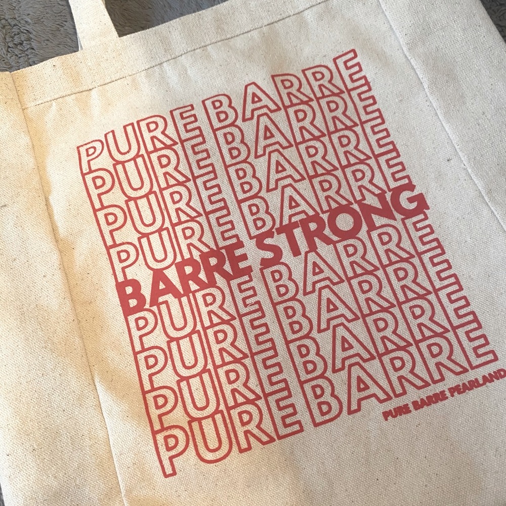Pure Barre Challenge Finisher Bag